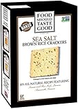 Food Should Taste Good Sea Salt Brown Rice Crackers, 4.25 Ounce