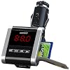 auvisio Stereo-FM-Transmitter f�r MP3-Musik von USB- & SD-Card Slot