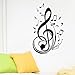 New Fashion Vinyl Music *Note Notes Decal *Wall Sticker Home Arts Decor Wall Decoration Hot by Soooku