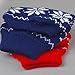 PanDaDa Puppy Pet Dog Snowflake Knit Sweater Clothes Coat Outwear Apparel Blue XX-Small