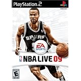 playstation 2 games NBA Live 09 Video Game playstation 2 games