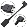 Micro USB Host Mode On The Go OTG Cable for Nexus 7 / 10, Xoom, Galaxy S4 S2 S3, The HTC One, Toshiba TG01, Archos G9