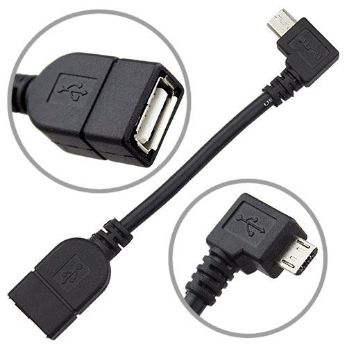 Micro USB Host Mode On The Go OTG Cable for Nexus 7 / 10, Xoom, Galaxy S4 S2 S3, The HTC One, Toshiba TG01, Archos G9
