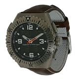 Momentum Men's 1M-SP24B3C Format 4 Brown Wasser Leather Watch