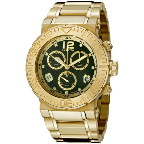 Invicta Men's 6877 Reserve Ocean Reef Collection Chronograph 18k Gold-Plated Watch