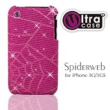 Ultra Protection pour Apple iPhone 3G / 3GS - Spiderweb Rose