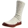 ACORN Unisex Slipper Sock, Grey Rag Wool, X-Large / 12 - 13 D(M) US Men