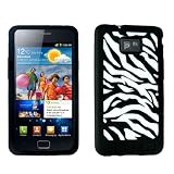 Neues Qualit�t Schwarz Und Wei� Zebra Muster Silikon Schutzh�lle F�r Samsung Galaxy S2 I9100 Von Yousavevon "Yousave"