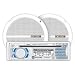 Dual Electronics MXCP65 Marine Stereo with 2 Speakers and MP3 Interface