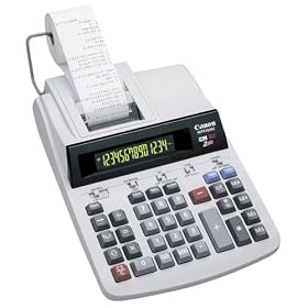 Canon Glow View Technology 14 Digit, 2 Color Heavy Duty Printing Calculator by Canon