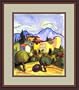 "Certenago" by Hermann Hesse - Framed Artwork