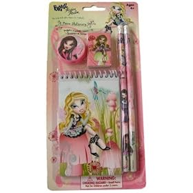 Bratz "Fashion Pixiez" 5 Piece Stationery Set - School Accessories