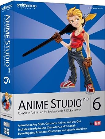 Anime Studio Pro 6 (Mac/PC CD)