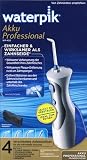Waterpik Munddusche/Reisemunddusche Akku Professional WP-450E4 mit Reiseetui + 12ml Meridol Zahngel Probe