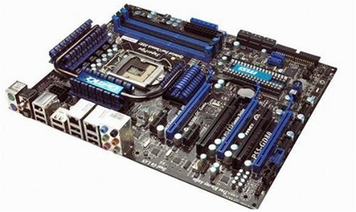 MSI LGA 1156 3xSLI/CFX Intel P55 ATX Motherboard P55GD80
