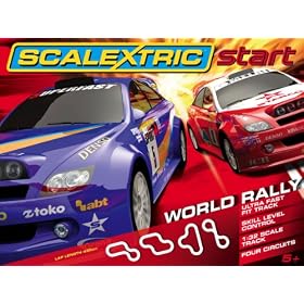 Scalextric C1249 Start World Rally 1:32 Scale Race Set