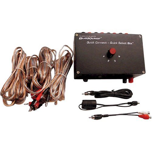 ButtKicker BK-QCP Quick-Connect Quick-Select Package