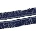 Souarts Cotton Fringe Tassel Trim Dark Blue 25mm 1