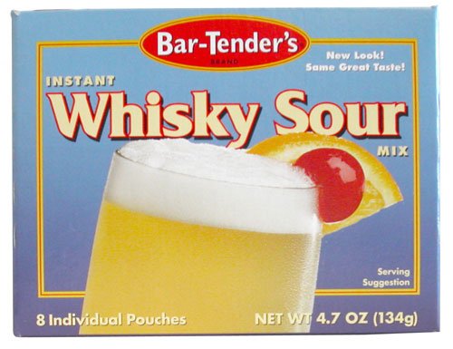 Whiskey Sour Bar Tenders Instant Cocktail Mix