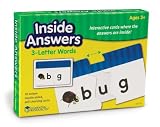 Learning Resources Inside Answers Card Sets - 3 Letter Words