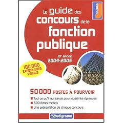 Le guide des concours de la fonction publique