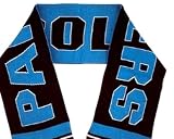 Reebok CAROLINA PANTHERS Stadium Fan Game Day Reversible Woven Knit Scarf