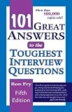 Cover of 101 Great Answers to the Toughest Interview Questions