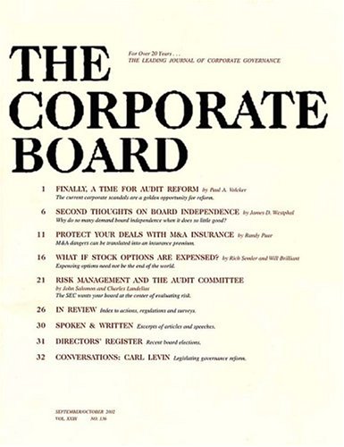 Corporate Board - the Journal Corporate Governance