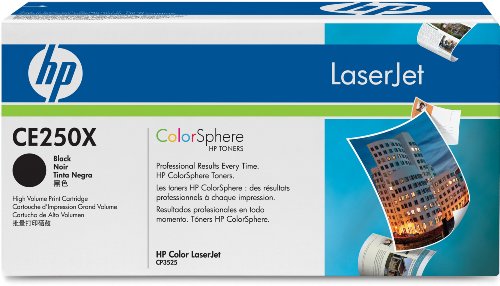 HP Laserjet Black Cartridge in Retail Packaging (CE250X)