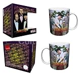Three Stooges ~ Boxed Porcelain Gift Mug ~ Golf ~ 11 oz.