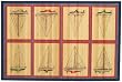 Laser Printed Split Bamboo Sailboat 3' x 5' Veranda Rug