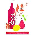 Sangria Oversized Bottle Lollipop Teatowel