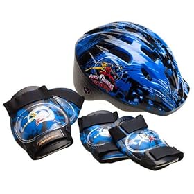 Power Rangers Dino Thunger Child's Bike Helmet Value Pack