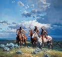 THE BUFFALO RATTLER (Grande' Edition of 35) by Martin Grelle Signed & Numbered Limited Edition GICLEE' Canvas