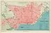 1888 HIGHLY DETAILED CITY PLAN WALL MAP BUENOS AIRES