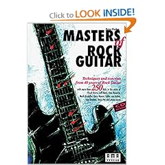Fischer Masters of the Rock Guitar Book CD Set AMA Verlag by Peter Fischer