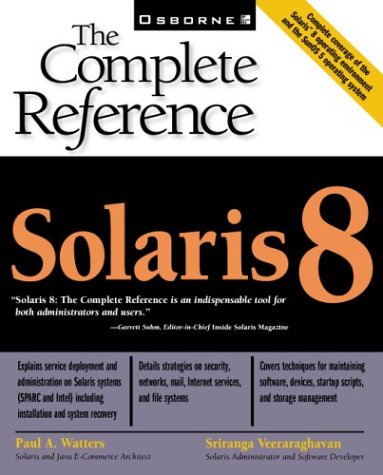 Solaris 8: The Complete Reference (Complete Reference Series)
