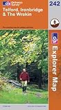 Telford, Ironbridge and the Wrekin (Explorer Maps) (Explorer Maps)
