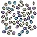 SuperDuos Czech Glass 2-Hole Seed Beads, 5.5 x 3.5mm/8g, Purple Iris