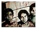 Los Lonely Boys Art Giclee Poster Print by Karen Zima, 16x20