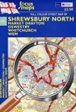 Full Colour Street Maps of Shrewsbury North: Market Drayton, Oswestry, Whitchurch Wem