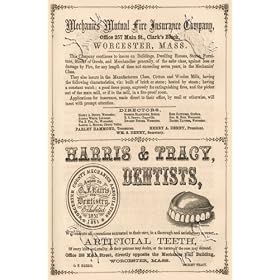 Canvas Print, Mechanics Mutual Fire Insurance Co. - 12 x 18