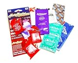 HOT MOVIES Condoms Variety Pack Condoms 12-Pack FREE HOT MOVIES 30 Minute Card