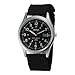 Bessky Men's Military Army Date Canvas Band Stainless Steel Sport Quartz Wrist Watch