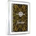 Fournier Tribus Poker Size Standard Index Playing Cards (Black Gold)
