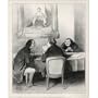 Honor� Daumier (The Charity Committee: "First of all, each of the three thousand men directors Mark allowances.") Black - 13x19