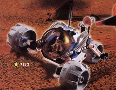 LEGO Life on Mars Set #7312 T3Trike