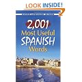2001 Most Useful Spanish Words (Dover Language Guides)
