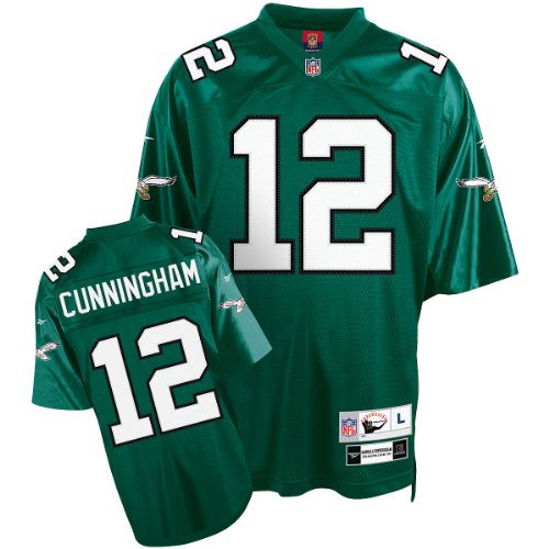 Reebok Philadelphia Eagles Randall Cunningham Retired Youth Player Jersey Extra Large