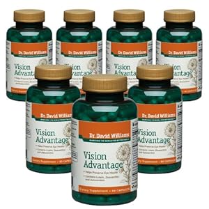 Dr. David Williams' Vision Advantage Eye Health Supplement, 630 capsules (210-day supply)